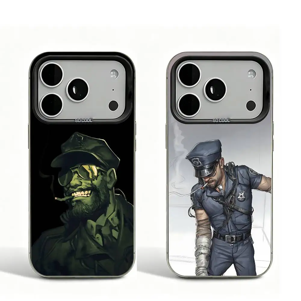 

Leland Coyle O-Outlast Black Matte Phone Case For iPhone 12 11 14 13 17 16 15 Pro Max Large Lens Frame Cover