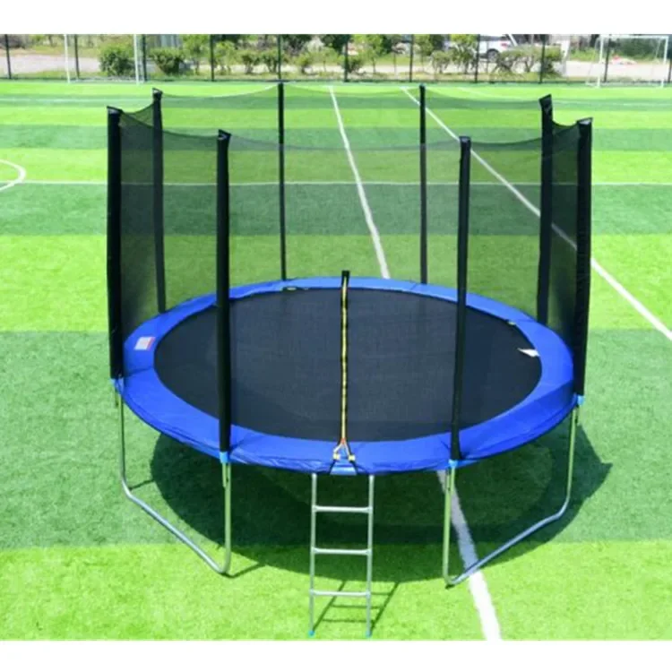 Outdoor Trampoline with Ladder 8FT 12FT 15FT Manufacturer child/kids trampolines for adults with enclosure round 10ft trampoline