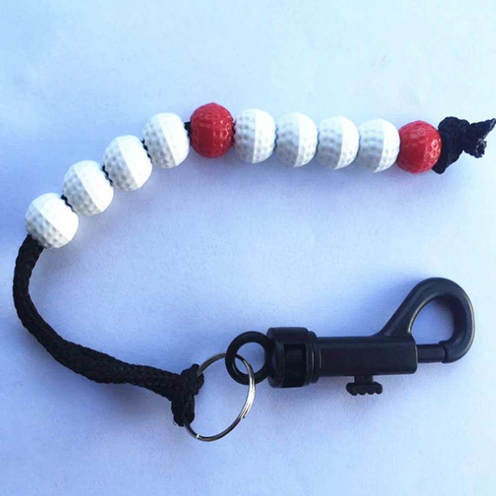 

1Pcs Wrist Scorecard Beads Counter Simple Effective Scoring Tool for Lovers Red Bead Counter Score Keeper Beads