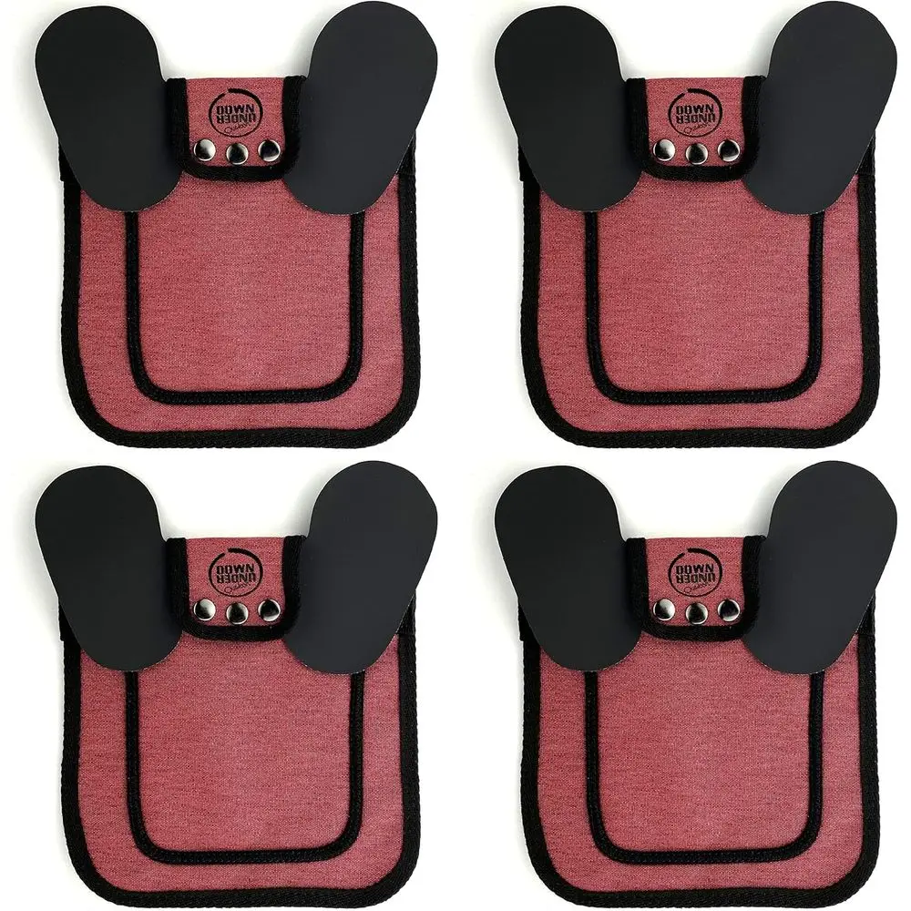 

Набор из 4 средних-больших защитных чехлов для домашней птицы с регулируемыми ремнями, для ухода и защиты (Bury)