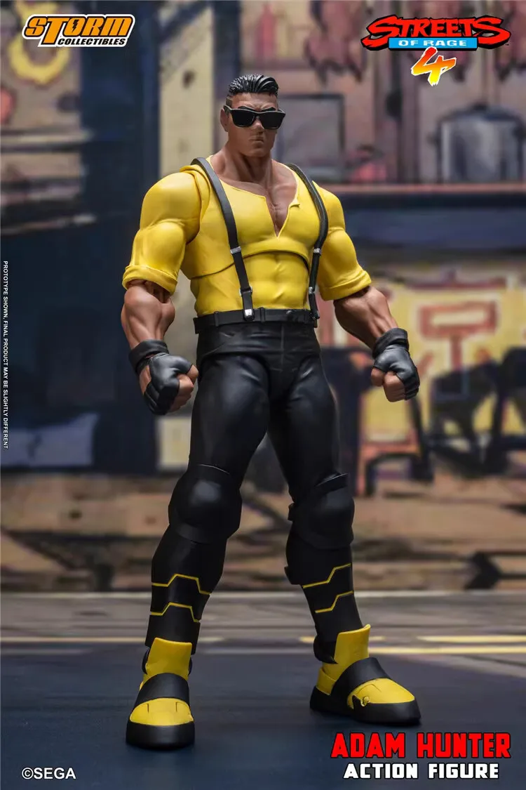 Original in stock Storm Toys Fury Fist 4 1/12 Adam Hunter Mobile Doll Action Figure Model Toy Gifts