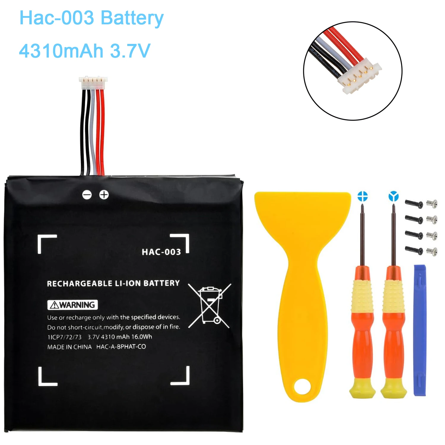 4310mAh HAC-003 HAC 003 Battery Replacement Repair for Nintendo Switch 2017 Game Console HAC-001 HAC-A-BPHAT-C0 HAC-S-JP/EU-C0