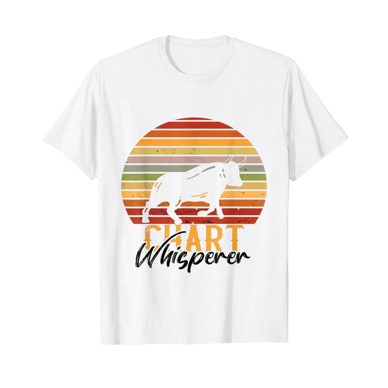 Day Trader Retro Bull Chart Whisperer Börsenhandel T Shirt vintage Washed Slightly Soft graphic Unisex Stylish Casual Stretched