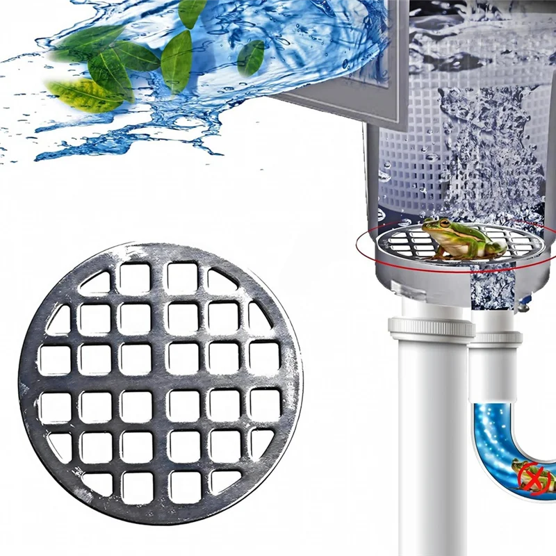 ALIM-4Pcs Pool Stainless Steel Filter, Precision Filtration For Clean Water, Versatile For Various Water Systems