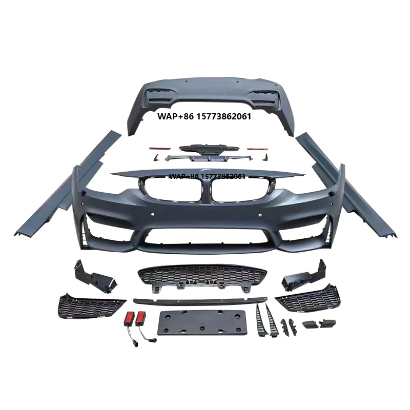 

2013-2019 Year 4 Series F32 F33 F36 Upgrade to M4 Body Kit Front Rear Bumper Accessories for 4 Series