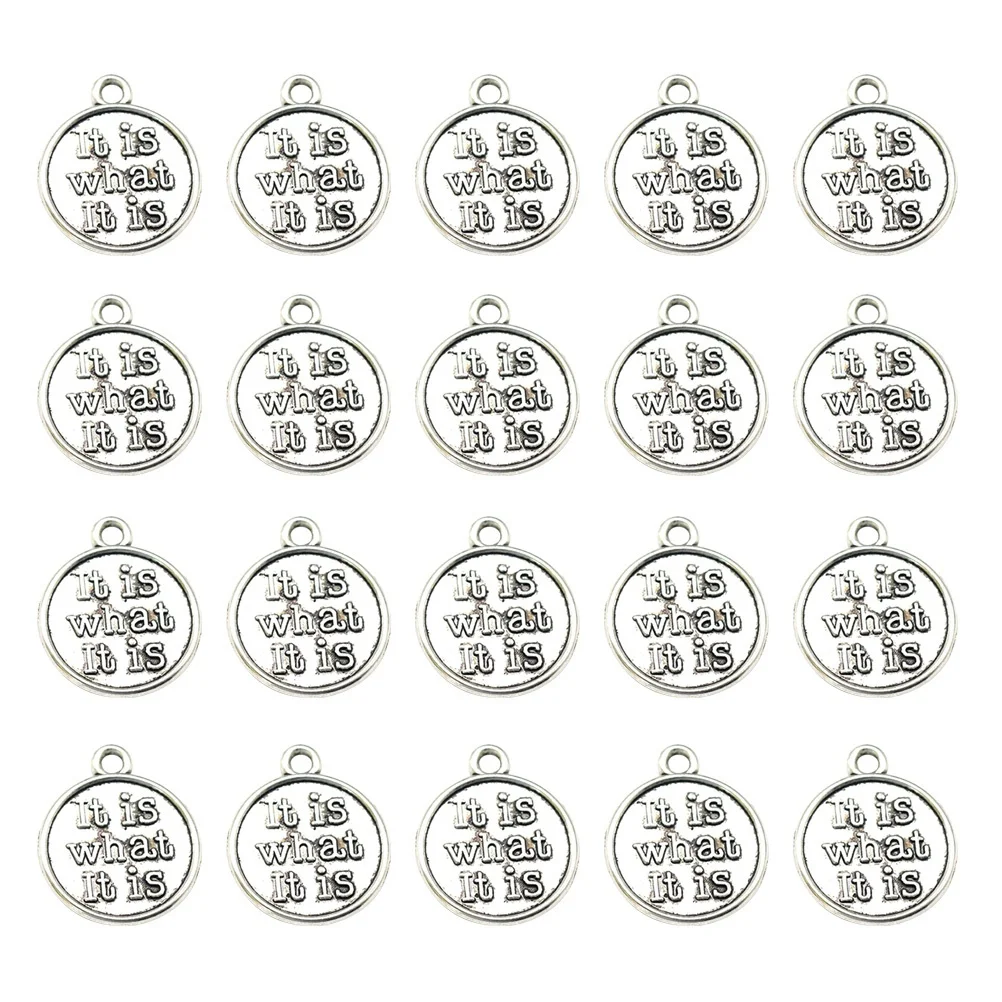 

20Pcs Alloy Pendant Charms Unique Simple Style for DIY Necklace Bracelet Earrings Jewelry Making Accessories Alloy Pendant Charm