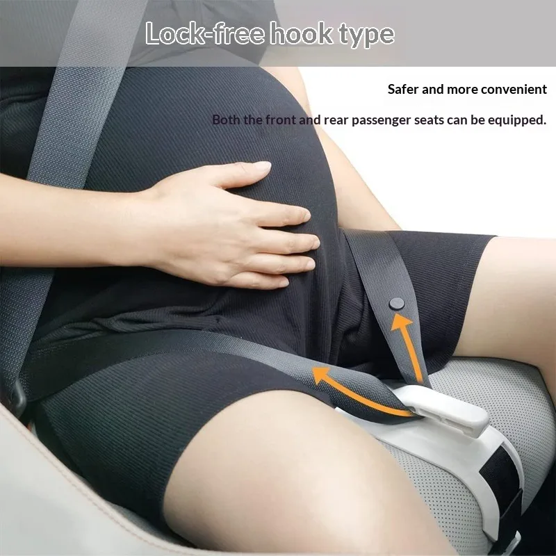 Maternity Seat Belt Adjustable Belly Protector Car Safety Strap for Pregnant Women Late Pregnancy Abdominal Support Comfort Aid