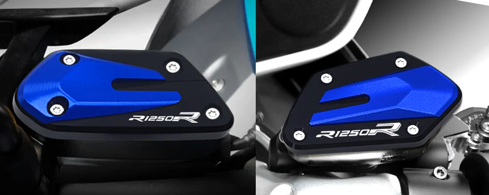 For R1250GS HP ADV R1250RS R1250RT rR1250R 2018-2023 2024 2025 Motorcycle CNC Front Brake Clutch Fluid Reservoir Cap Tank Cover