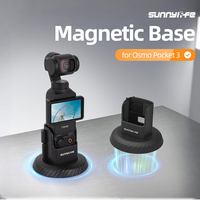 Sunnylife Magnetic Mount Clip Holder for DJI OSMO Pocket 3 Action Camera Cycling Pocket 3 Vlog Accessories