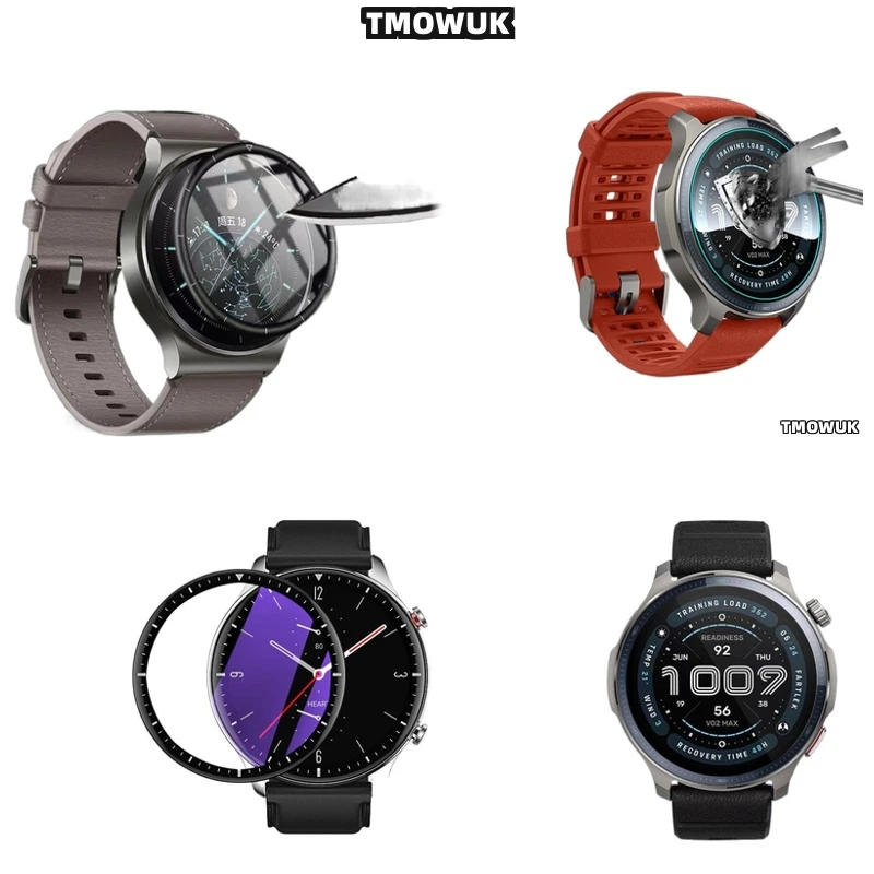 

For Amazfit GTR Cheetah Pro Active Edge Balance 2 Falcon - 3D Full Wrap-Around Edge Protection