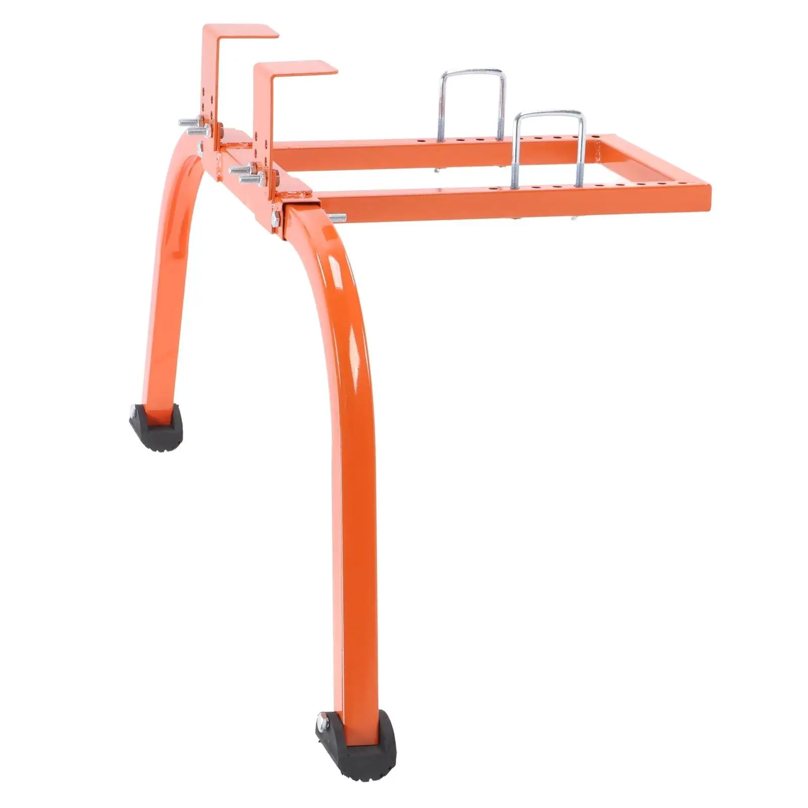 Heavy-Duty Ladder Stabilizer with Roof Hook -  Wing Span Standoff for Safe for climbing & Painting - Orange