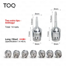 1-częściowy klucz dynamometryczny do implantów dentystycznych Zestaw do protez z grzechotką Narzędzia do naprawy implantów dentystycznych