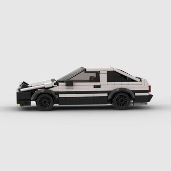 267Pcs AE86 Racing Car Model Building Block Toys Classic MOC Educational Gift for Kids Car Model Kit for Assembling & Display 12
