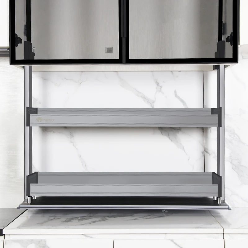 Sufficient Storage Space for Smart Household Products Storage Cabinet Accessories Automatic Pull-Down Cabinet