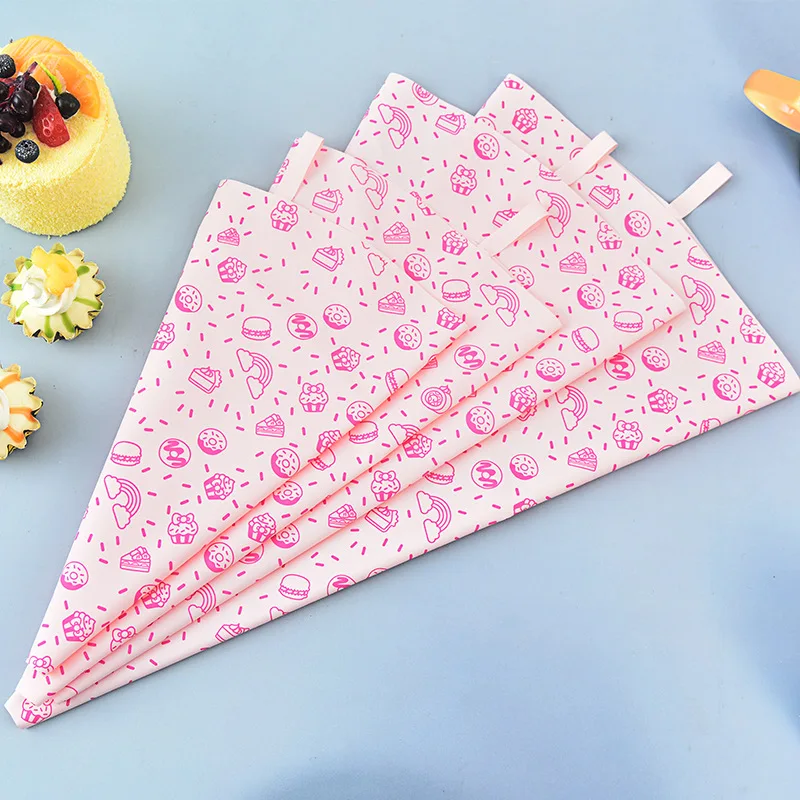 TPU Cream Pastry Reusable Piping Bags Cupcake Cream Decorating Bag Kitchen DIY Baking Accessories Piping Bags 10/12/14/16 inches