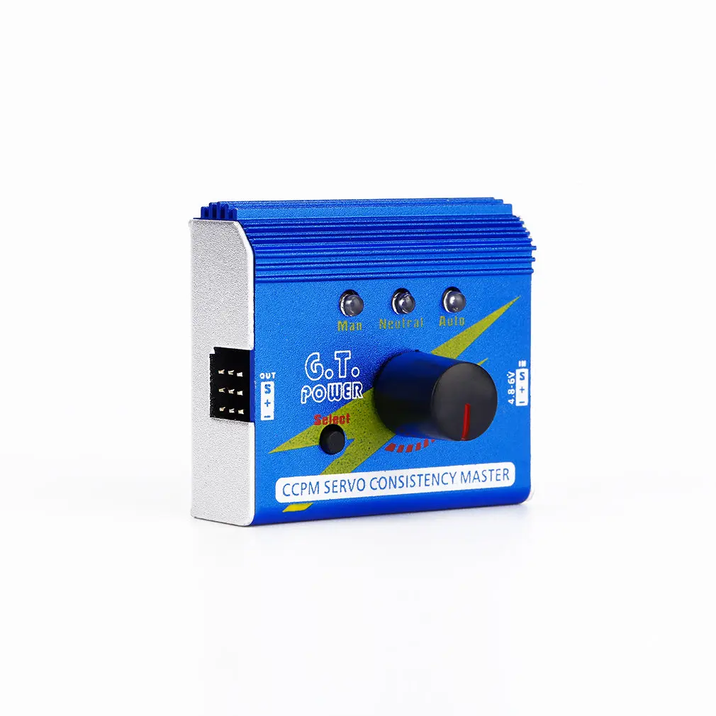 GT Power 3CH ESC Servo Tester Digital/Analog Motor Consistency Master Checker for RC Plane/Car/Boat CCPM Diagnostic Tool