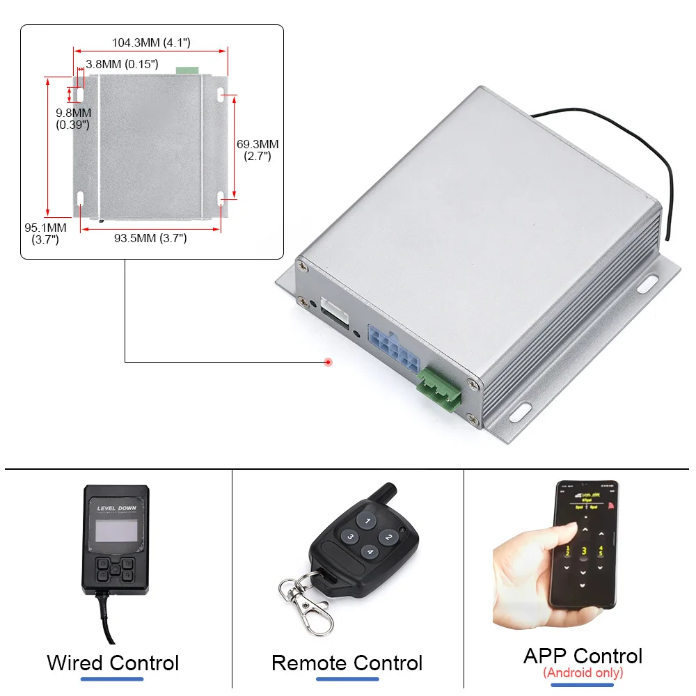 

The General Motors Air Suspension Electronic Control System with Pressure Sensors Supports