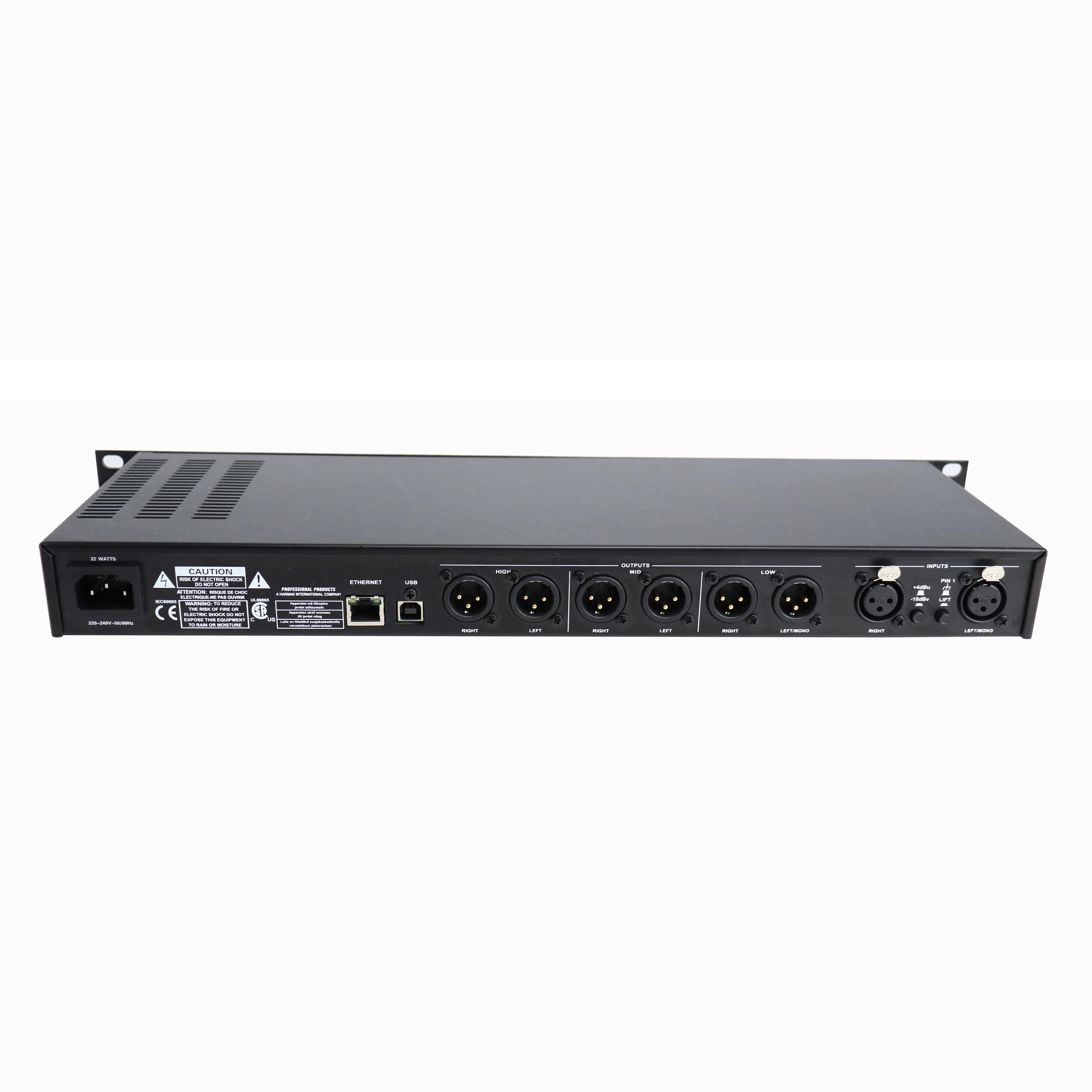 Leicozic Driver Rack PA2 2In 6Out Audio Processor Professional Loudspeaker Management System Stage Sound Equipment Original Logo