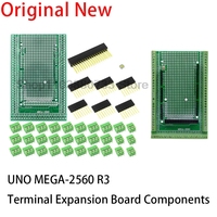 Compatible With MEGA2560 Double-side PCB Prototype Screw Terminal Block Shield Board Kit For Arduino Mega 2560 / Mega2560 R3