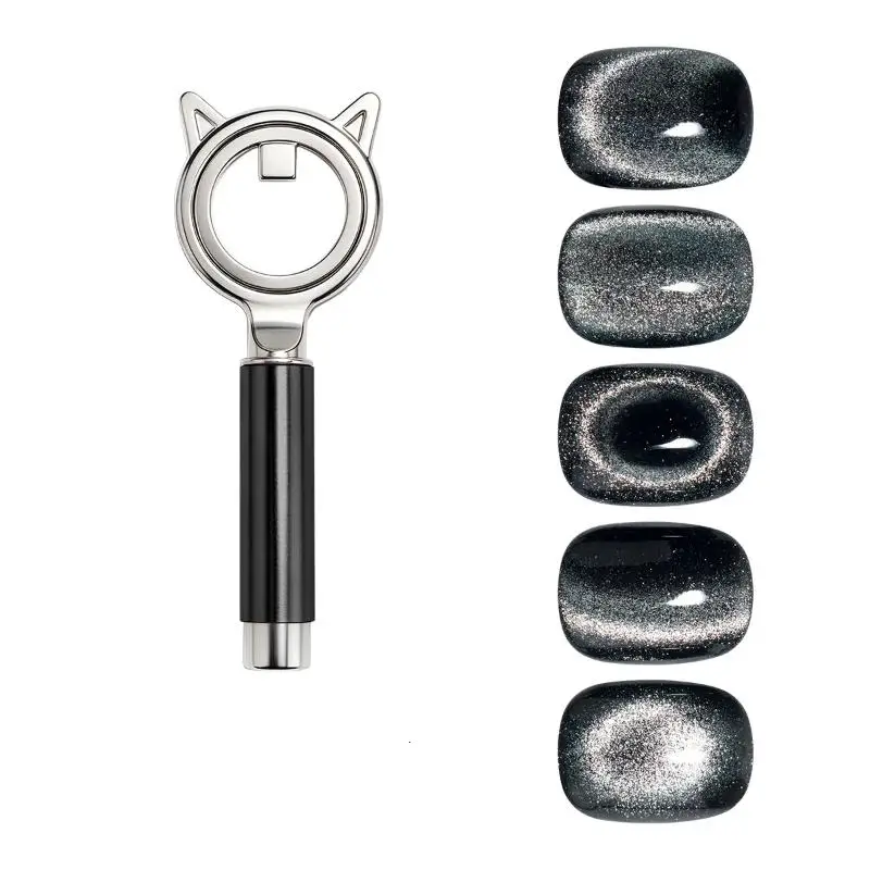 Cat Eye Black Hole Magnet: Powerful DIY Magnetic Guide for 3D Nail Art Gel Polish Designs & Professional Manicure Effects