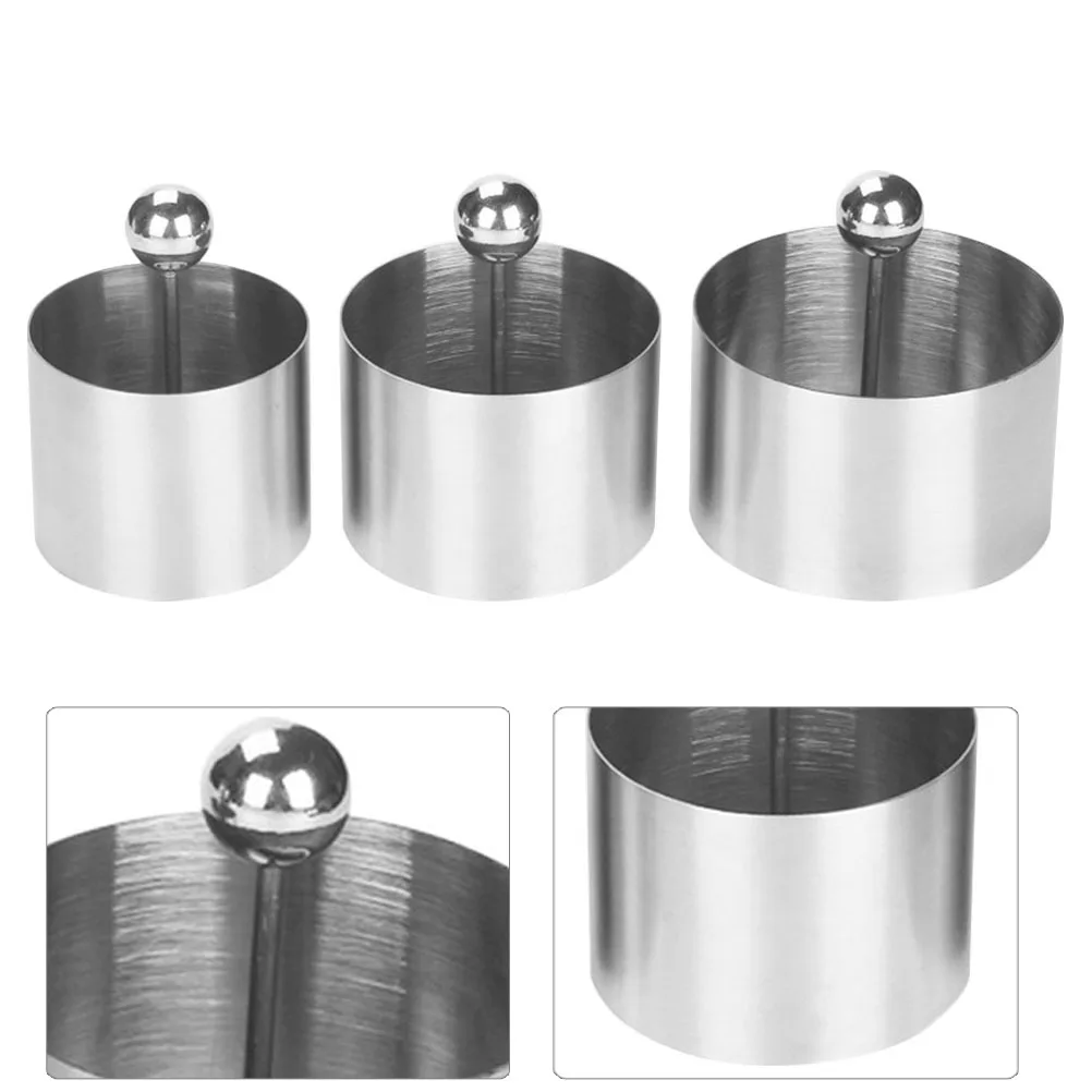 

1Set Stainless Steel Dish Molding Plating Tool Round Cold Dish Shaper for Decoration Kitchen Gadgets Set