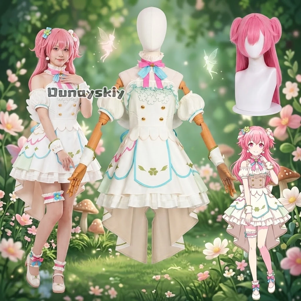 ks-26project-sekai-cosplay-momoi-airi-mmj3dmv：dream-place-anime-game-nouvelle-tenue-robe-lolita-douce-nœud-perruques-roses-fete-d'halloween
