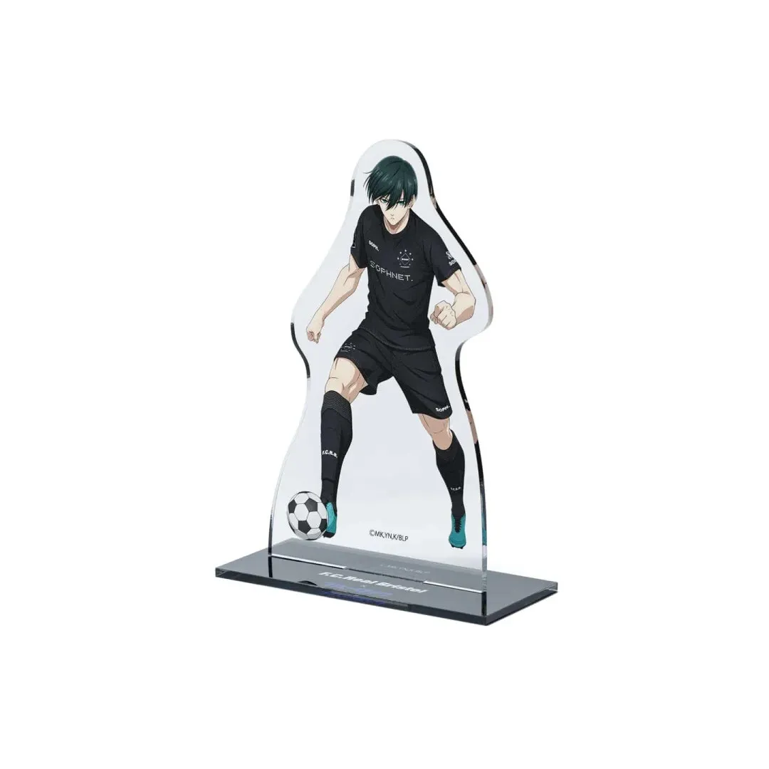 Itoshi Rin Acrylic Stand Blue Lock Figure Display Anime Goods Collection Desk Decoration Ornament Accesorios Toy Model Gift