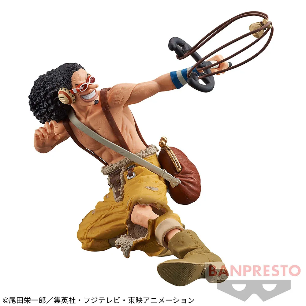

BANDAI BanprestoUsopp Nohara KING OF ARTIST THE The King of Blocking USOPP Figure Model Anime Genuine Boxed Toy