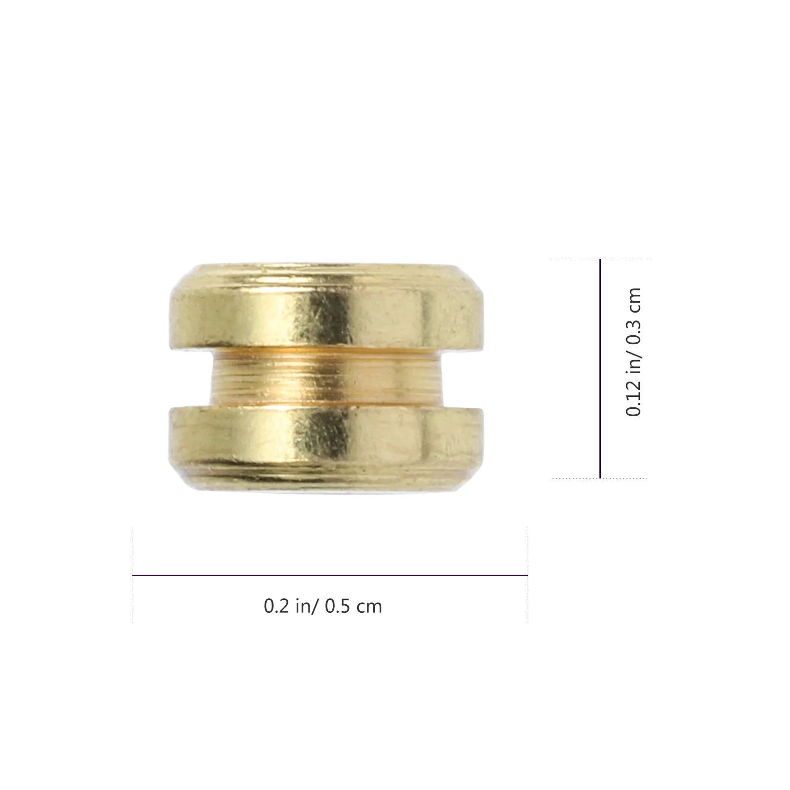 

10 Pcs Guitar Strings Zinc Alloy Replacement Parts Accessories for Acoustic Classical Guitar Modification Beads Decorate