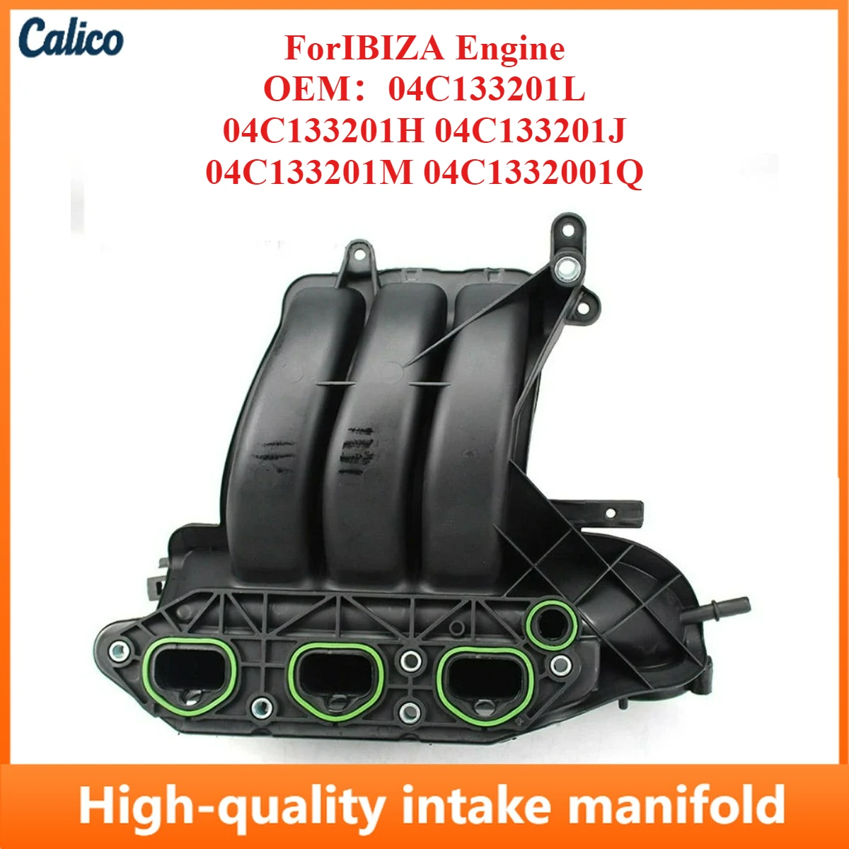 

Высокоэффективный впускной коллектор для двигателя IBIZA, OEM: 04C133201L 04C133201H 04C133201J 04C133201M 04C1332001Q