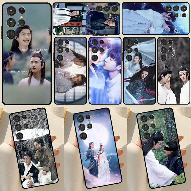 ChenQingLing Untamed Wang Yibo XiaoZhan Phone Case For Samsung Galaxy S23 S22 S20 FE S21 Ultra Note 10 20 S8 S9 S10 Plus Cover