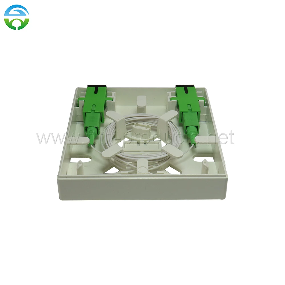 FTTH Wall Outlet Box, HY-20-W-A, 100PCs