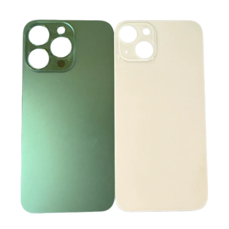 1 szt. Tylna szybka z dużym otworem, pasuje do iPhone 11 12 13 14 Pro Max MINI, zamiennik szybki tylnej obudowy, części do naprawy, tylna szybka. — zdjęcie produktu 5
