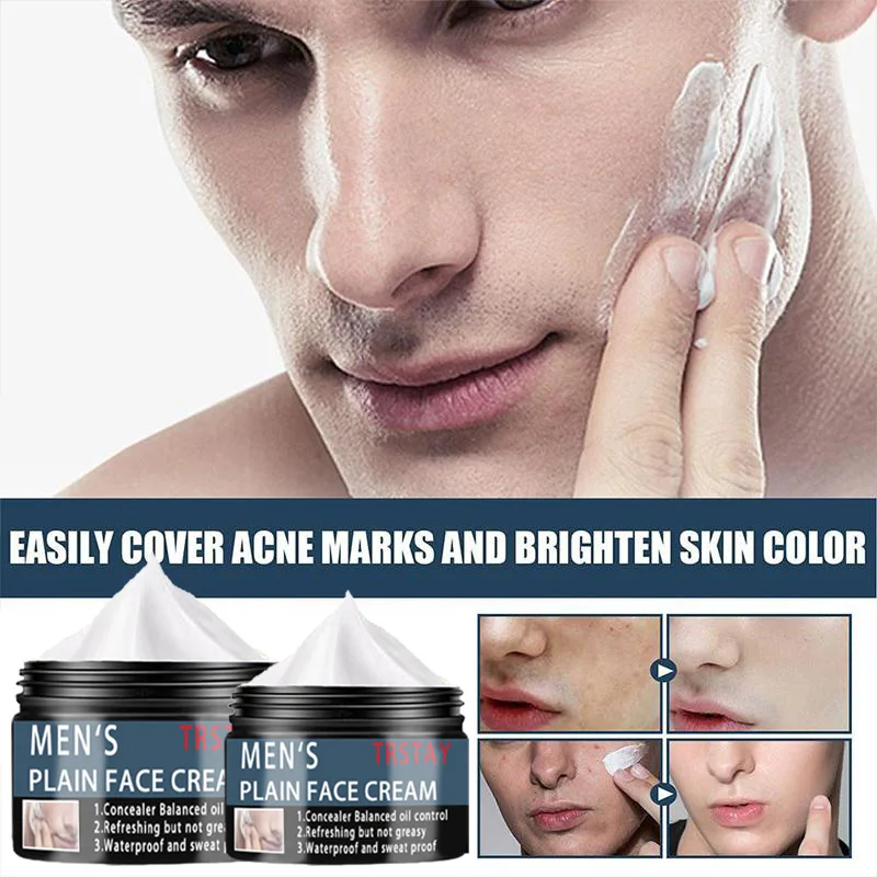 Homens Elevador Anti-Rugas Refirmante Encolher Poro Acne Dia Creme Hidratante Clareamento