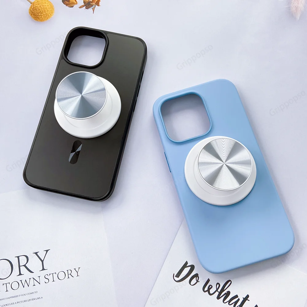 Grippopso Magnetischer, zusammenklappbarer Handy-Griff für Samsung, Halter, Sockel, Tasche für iPhone 52, magnetisch, sicher, Ring, Finger, erweiterbar – Detail 16