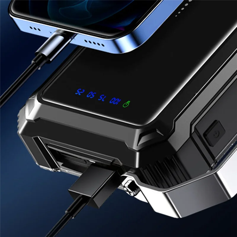 20000Mah Multi-Functional Camping Light LED แบบพกพาวงเล็บเต็นท์ไฟฉุกเฉินชาร์จ USB Outdoor-AT64