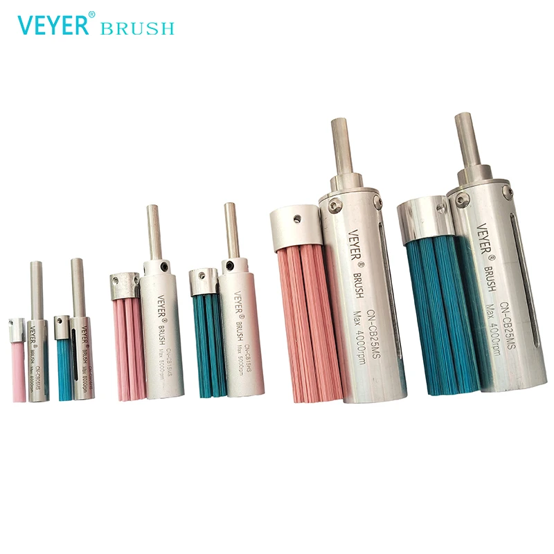 [Shiny]Smooth Deburring Brushes Surface Burrs Removal Cleaning CNC Brush Polish Automatic Machine Tools Cut Marks Grinding Cut