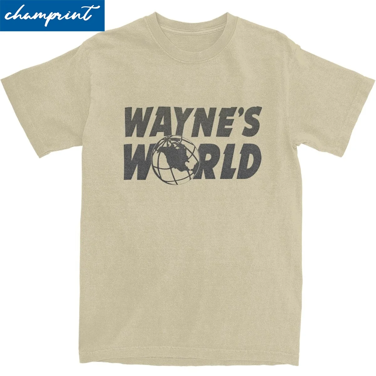 Футболка Мужская/Женская хлопковая с коротким рукавом и круглым вырезом