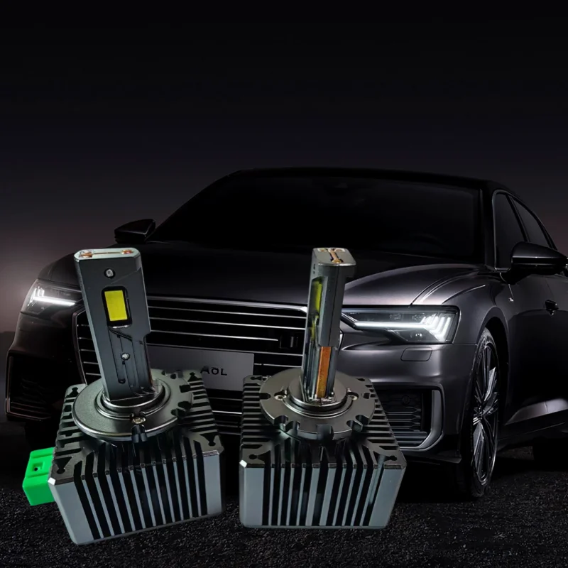 Tcart D1S D3S LED Headlights HID D3S D2S D4S D8S 200000LM 500W D1R D2R D3R D4 CANBUS Led Two-sided CSP Chip 6000K Plug&Play
