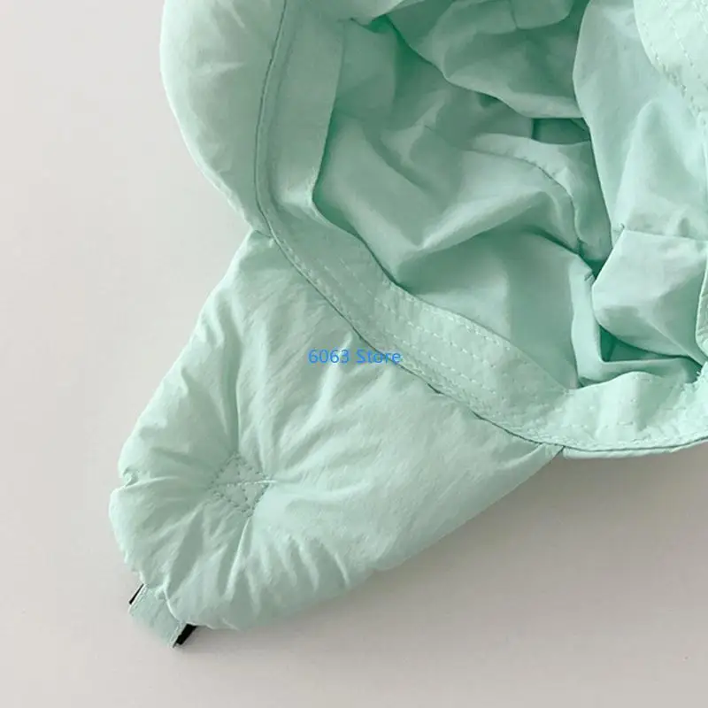 

Stylish Baby Hat Autumn Winter Warm Bonnet Caps Down Cotton Earflap Bonnet