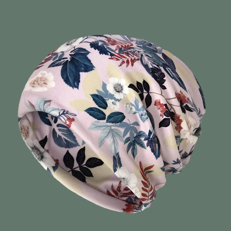 New Style Women Autumn Spring Warm Beanies Skullies Fashion Hat Scarf Girls Dance Hat Brand Outdoor Sport Bone Turban Female Hat