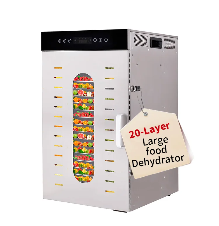 Stainless Steel Commercial Multifunctional Electric Fruit & Vegetable Dryer for Dried Fruit for Household Use