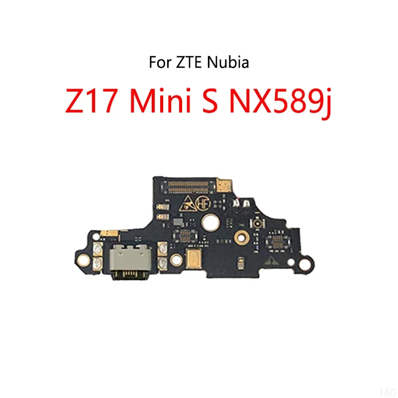 USB Charging Dock Connector Port Socket Jack Charge Board Flex Cable For ZTE Nubia Z17 Mini S NX589j