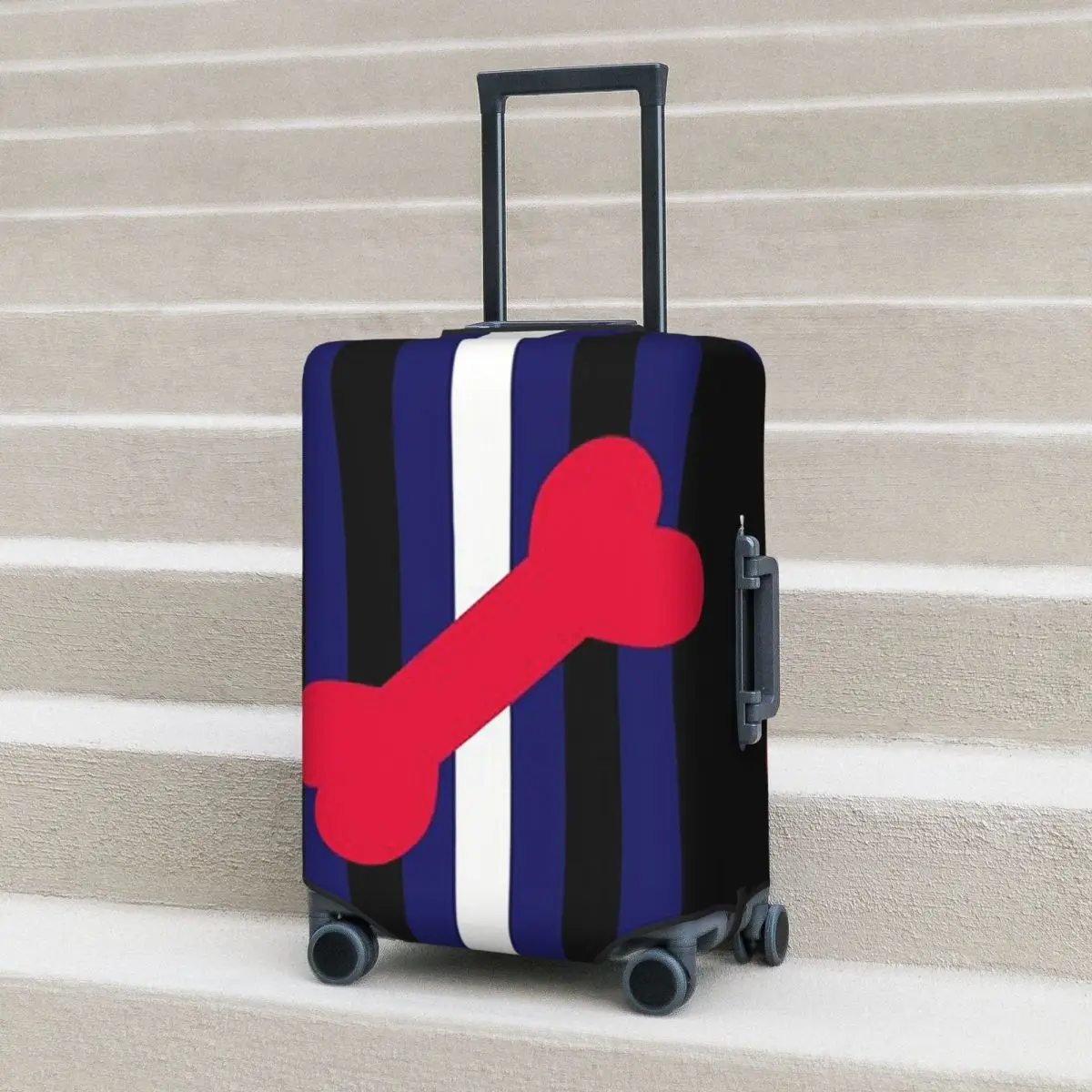 

Кожаный чехол для чемодана Puppy Pride, защитный эластичный защитный чехол для дорожного багажа на 18-32 дюймов