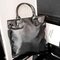 Leather Men Shoulder Bags Fashion Male Handbags Korean Style Men Briefcases