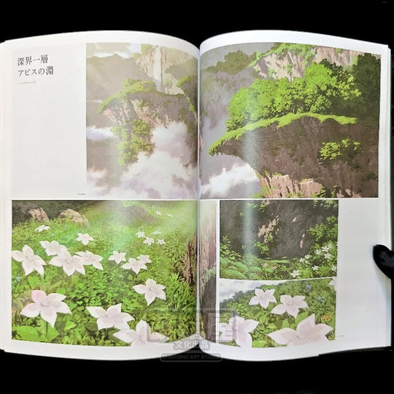 Made in Abyss Artbook Full-color Concept Illustration Collection Made in Abyss Storyboard Comic Book Line Artwork Riko