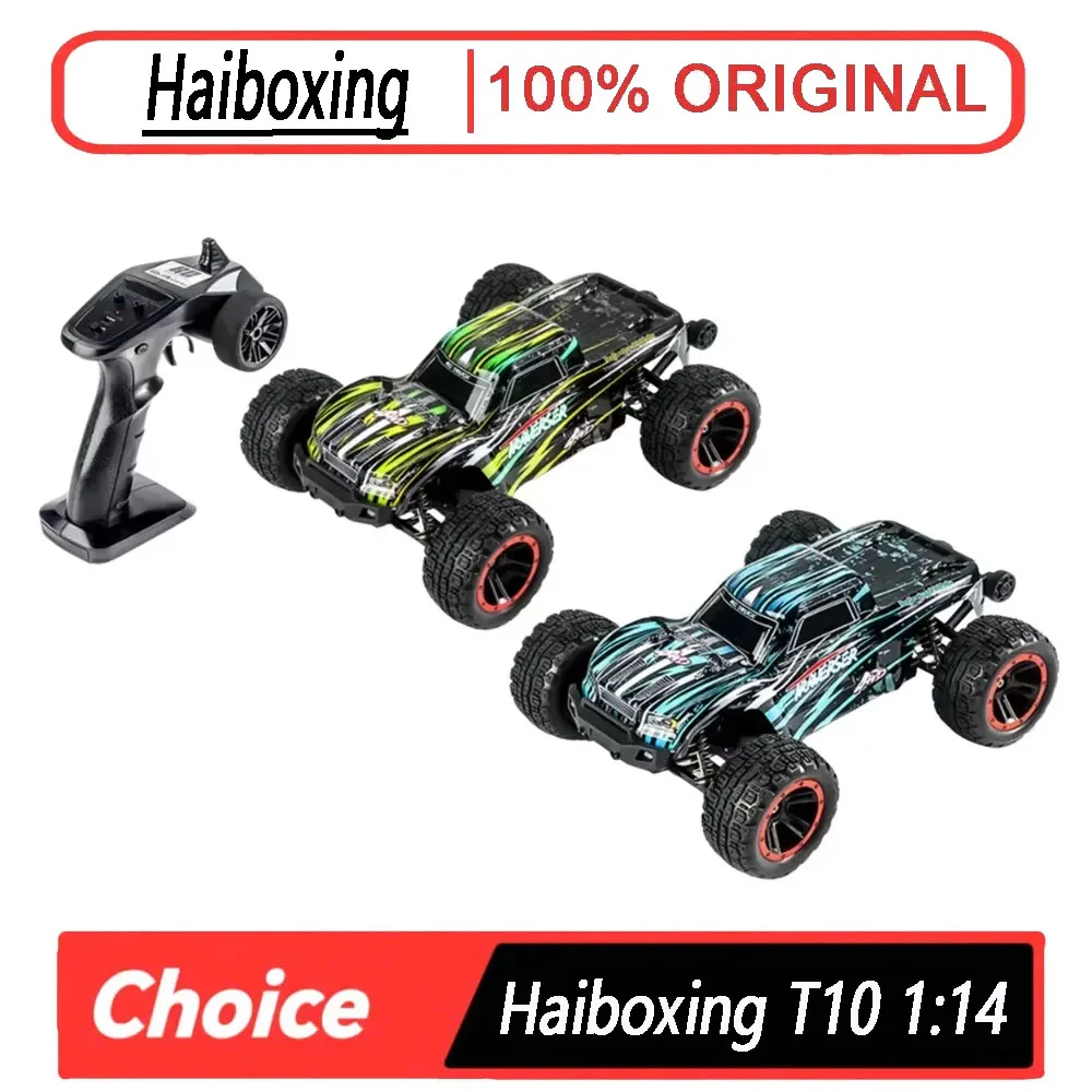 

HBX T10 1/14 2.4G 4WD Brushed High-speed RC Car Vehicle Models Full Propotional 35km/h For Children Over 14 Years Old