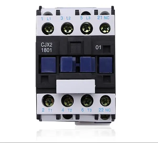 LC1D AC Contactor CJX2-0910 CJX2-0901 CJX2-1201 CJX2-1210 CJX2-1801 CJX2-2501 CJX2-3210 DIN Rail Electric Power Contactor