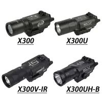 Surefir X300 X300 Ultra X300V XH35 Pistol Gun Strobe LED Light Fit 20mm Rail X300U Outdoor Hunting Airsoft Handgun Flashlight