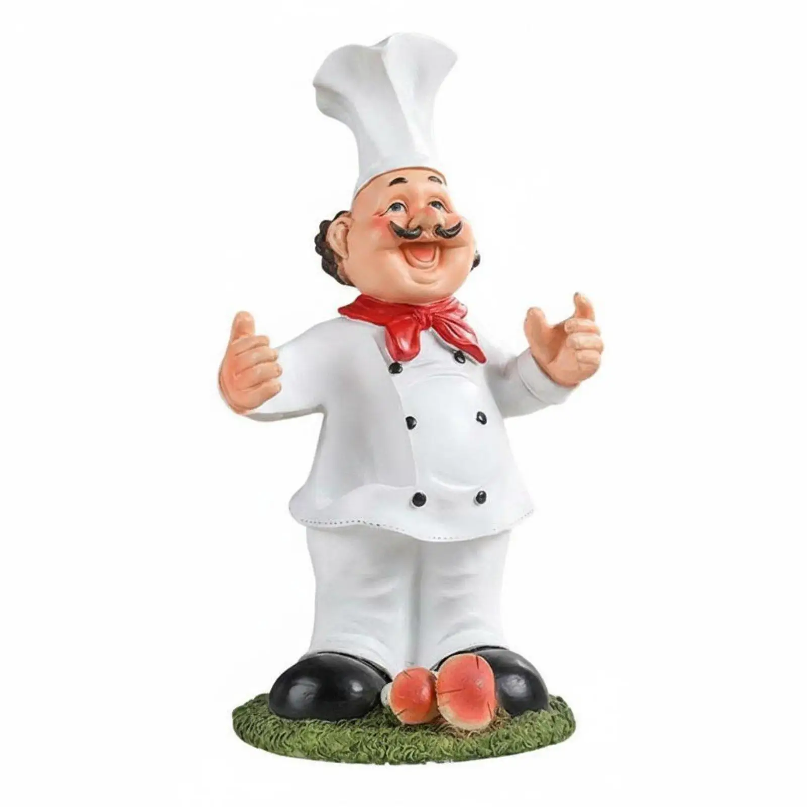 Chef Figurine Vino Rack Handmade Chef Vino Bottle Holder Nordic House Decoration for Chefs, Restaurant, Dining Room, Cafe